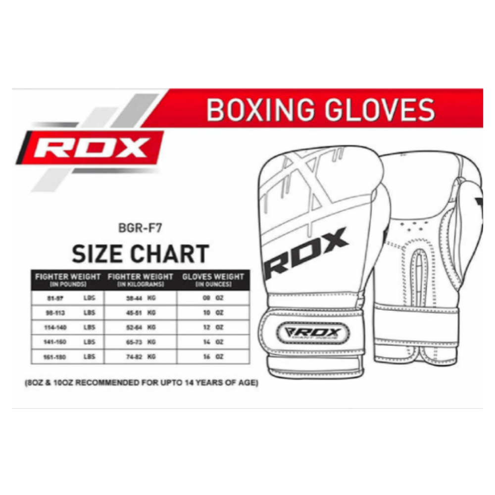 RDX F7 EGO TRAINING BOXING GLOVES - Imagen 2