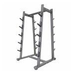 RACK DE BARRA CON PESO CUADRADO