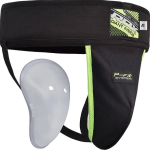 Protector RDX testicular completo negro con verde